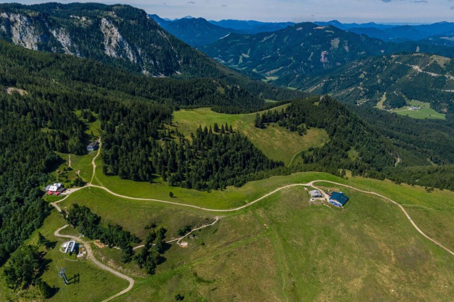 Drohnenaufnahme mit Blick auf den Ortsteil Losenheim